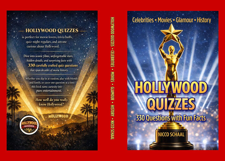 Hollywood Quizzes Book Cover Hollywood Quizzes