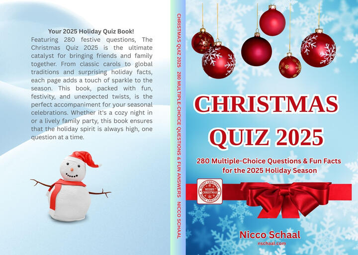 Christmas Quiz 2025 Book Cover Christmas Quiz 2025