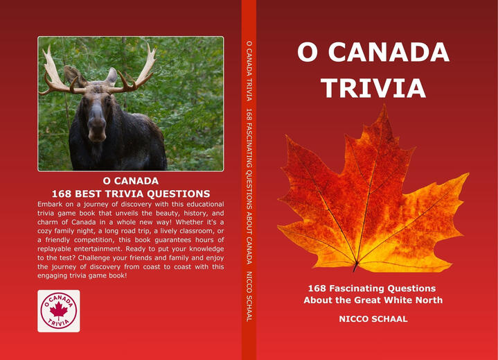 O Canada Trivia Book Cover O Canada Trivia