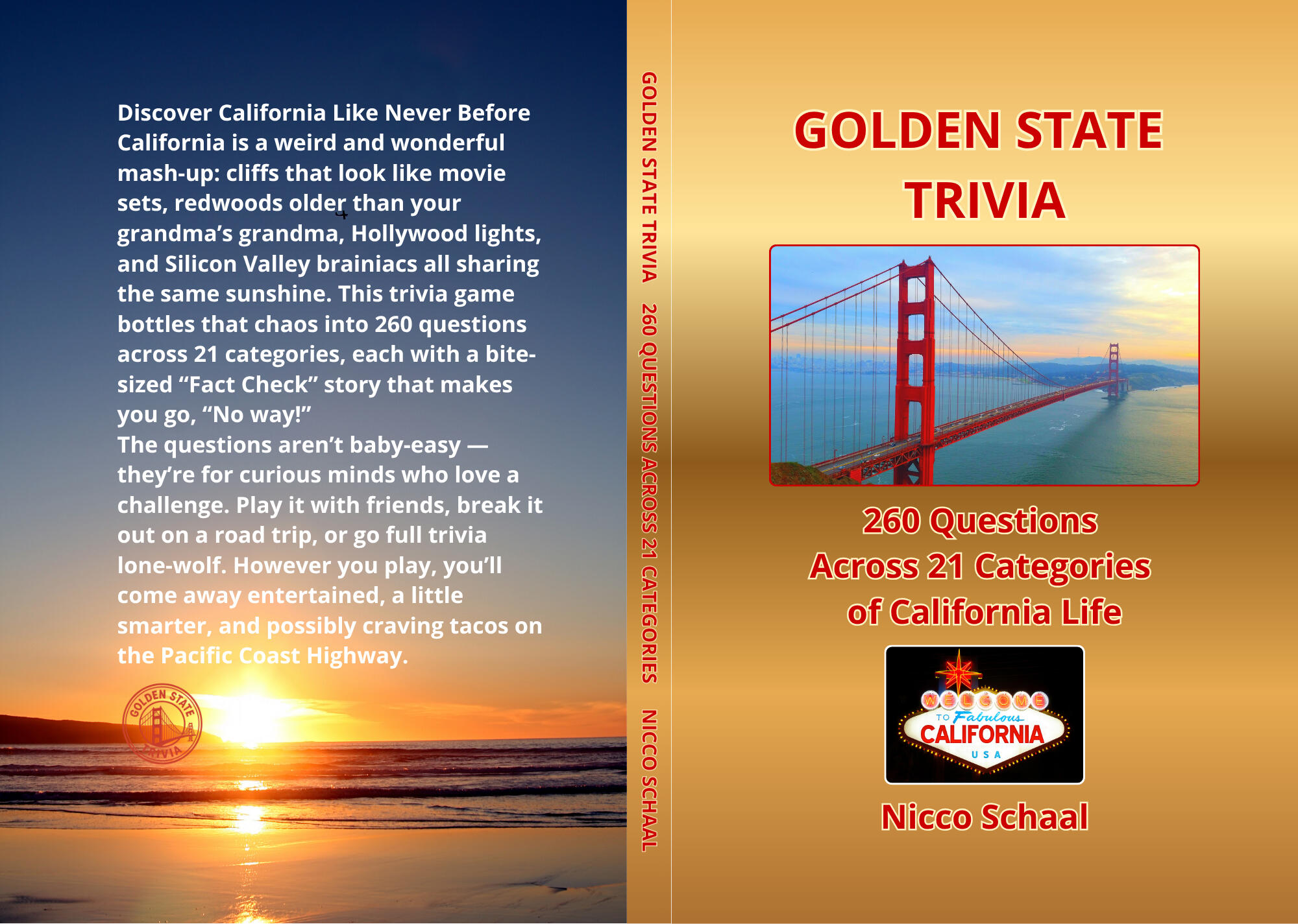 golden State Trivia Book Cover Golden State Trivia
